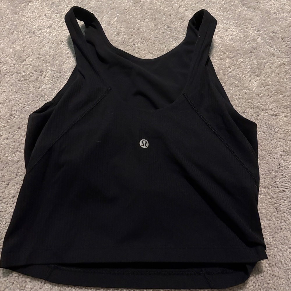 lululemon athletica Black Tank Top